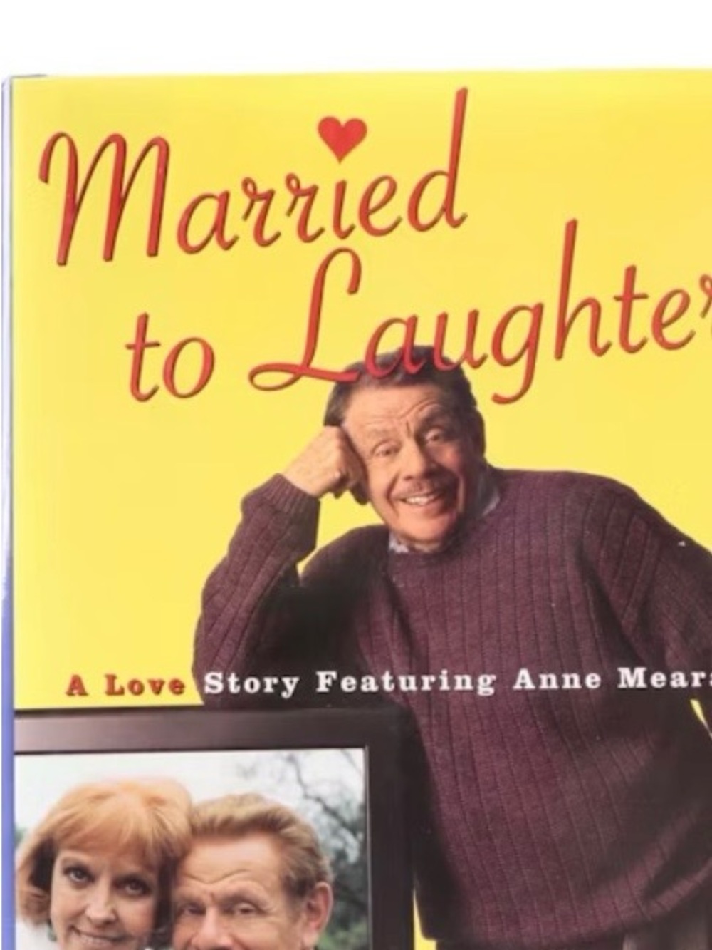 Married to Laughter Love Story by Jerry Stiller sign by Stiller 2000